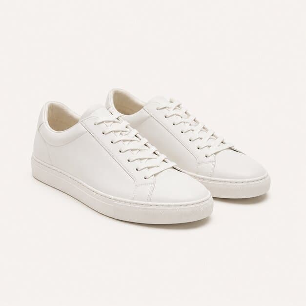 White sneakers product image.