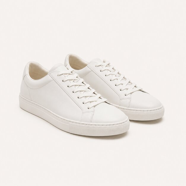 White sneakers product image.